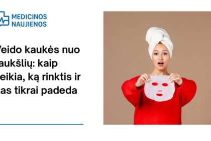% Veido kaukės nuo raukšlių: kaip veikia, ką rinktis ir kas tikrai padeda