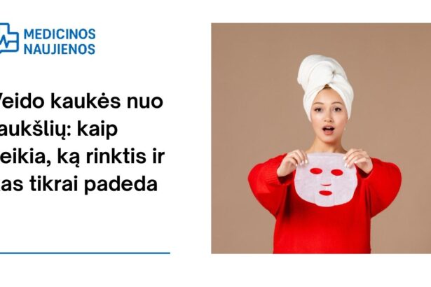 % Veido kaukės nuo raukšlių: kaip veikia, ką rinktis ir kas tikrai padeda