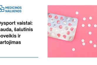 % Dysport: kuo jis gali padėti, galimas šalutinis poveikis, kaip vartoti ir dar daugiau