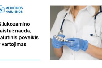 % Gliukozaminas: kuo jis gali padėti, galimas šalutinis poveikis, kaip vartoti ir dar daugiau