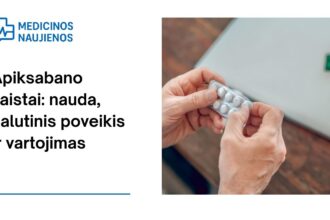 % Apiksabanas: kuo tai gali padėti, galimas šalutinis poveikis, kaip vartoti ir dar daugiau