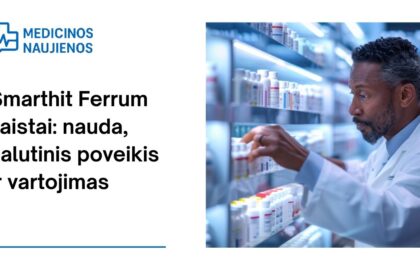 % Smarthit Ferrum: kuo gali padėti, galimas šalutinis poveikis, kaip vartoti ir dar daugiau