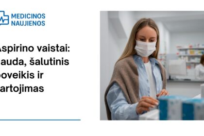 % Aspirinas: kuo jis gali padėti, galimas šalutinis poveikis, kaip vartoti ir dar daugiau