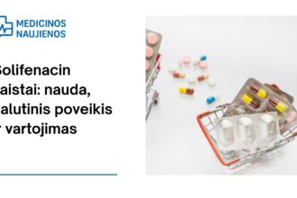 % Solifenacin: kuo jis gali padėti, galimas šalutinis poveikis, kaip vartoti ir kt.