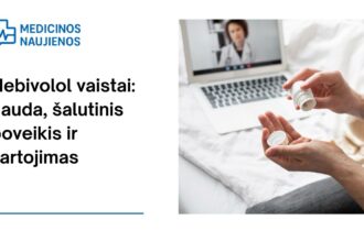% Nebivolol: kuo jis gali padėti, galimas šalutinis poveikis, kaip vartoti ir dar daugiau