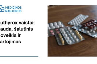 % Euthyrox: kuo jis gali padėti, galimas šalutinis poveikis, kaip vartoti ir dar daugiau