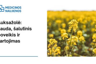 % Auksažolė: nauda, šalutinis poveikis, mitybos faktai, naudojimas ir dar daugiau