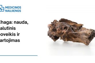 % Chaga: nauda, šalutinis poveikis, mitybos faktai, naudojimas ir dar daugiau