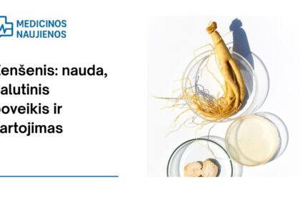 % Ženšenis: nauda, šalutinis poveikis, mitybos faktai, naudojimas ir dar daugiau