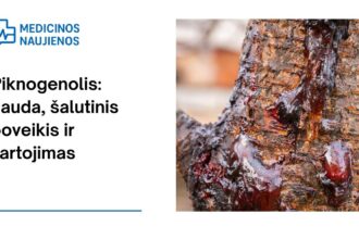 % Piknogenolis (Prancūzijos jūrų pušų žievės ekstraktas): nauda, šalutinis poveikis, mitybos faktai, naudojimas ir dar daugiau