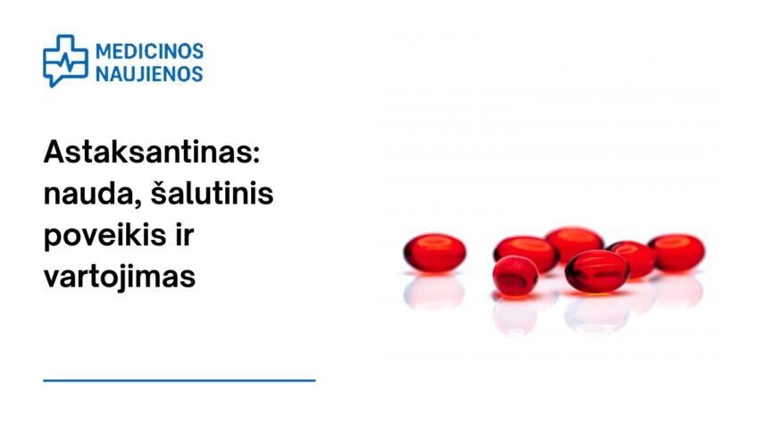 % Astaksantinas: nauda, šalutinis poveikis, mitybos faktai, naudojimas ir dar daugiau