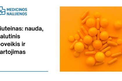 % Liuteinas: nauda, šalutinis poveikis, mitybos faktai, naudojimas ir dar daugiau