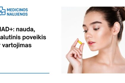 % NAD+: nauda, šalutinis poveikis, mitybos faktai, naudojimas ir dar daugiau