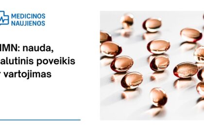 % NMN: nauda, šalutinis poveikis, mitybos faktai, naudojimas ir dar daugiau