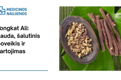 % Tongkat Ali: nauda, šalutinis poveikis, mitybos faktai, naudojimas ir dar daugiau