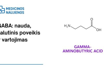 % GABA: nauda, šalutinis poveikis, mitybos faktai, naudojimas ir dar daugiau
