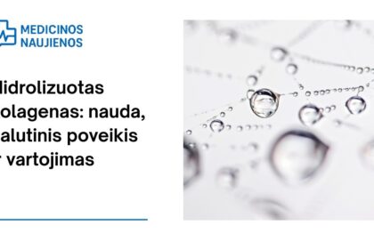% Hidrolizuotas kolagenas: nauda, šalutinis poveikis, maistingumas, naudojimas ir dar daugiau