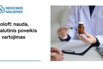 % Zoloft: kuo jis gali padėti, galimas šalutinis poveikis, kaip vartoti ir dar daugiau