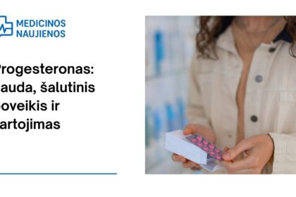 % Progesteronas: nauda, naudojimas, šalutinis poveikis ir dar daugiau