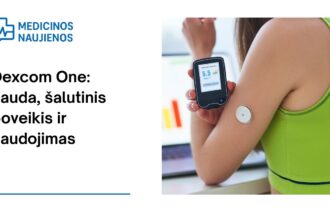 % Dexcom One: kuo gali padėti, galimas šalutinis poveikis, kaip naudoti ir dar daugiau