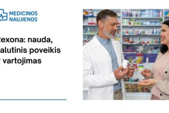% Rexona: kuo gali padėti, galimas šalutinis poveikis, kaip vartoti ir dar daugiau